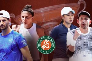 法網(wǎng)混雙半決賽：2號種子張帥/阿雷瓦洛0-2不敵3號種子，無緣決賽