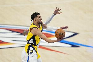 場面上被壓制！總決賽前兩場的96分鐘里 步行者共僅領(lǐng)先1分53秒