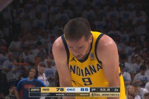 Respect！步行者陷入死局 麥康納第三節(jié)單節(jié)13分力挽狂瀾