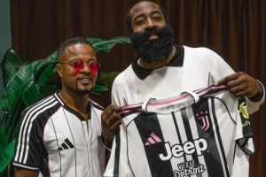 ”尤文新援“！哈登獲贈尤文圖斯1號球衣