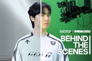 GEN發(fā)布MSI和EWC拍攝花絮 Ruler：第一次代表LCK參加MSI  要奪冠