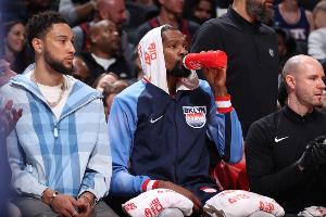 KD：在籃網(wǎng)的大部分時光是美好的 即使是我?guī)е?個雙向球員上場