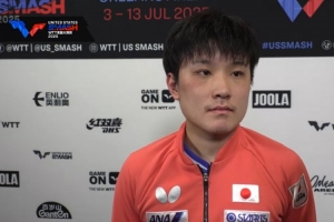 張本智和：要反思輸?shù)舻娜直荣?，樊振東沒參賽王楚欽是最強選手