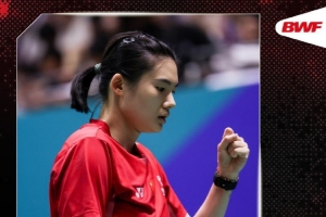 韓悅2-0印尼選手瑪麗斯卡，晉級中國羽毛球公開賽女單四強(qiáng)