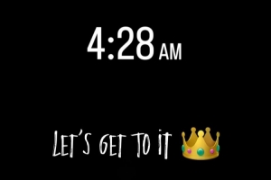 早起的鳥兒有蟲吃詹姆斯曬凌晨4點28起床訓練：讓我們加油練