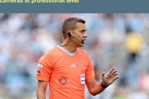 FIFA：裁判佩戴身體攝像機的試驗擴展至全球賽事