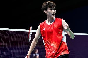 中國(guó)澳門羽毛球公開賽：陳雨菲逆轉(zhuǎn)擊敗吳堇溦 晉級(jí)女單8強(qiáng)