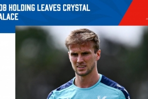 水晶宮官方：后衛(wèi)霍爾丁已離隊(duì)，祝他未來(lái)職業(yè)生涯一切順利