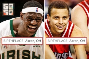 ESPN曬詹庫：兩人生于同一家醫(yī)院 這場宿命對決早已注定