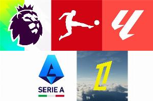 五大聯(lián)賽主要球隊(duì)球衣贊助商：阿迪5支&耐克6支&彪馬3支