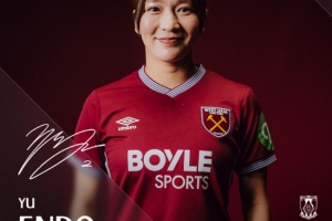 官方：遠(yuǎn)藤優(yōu)加盟西漢姆女足，是俱樂部歷史第5名日本球員