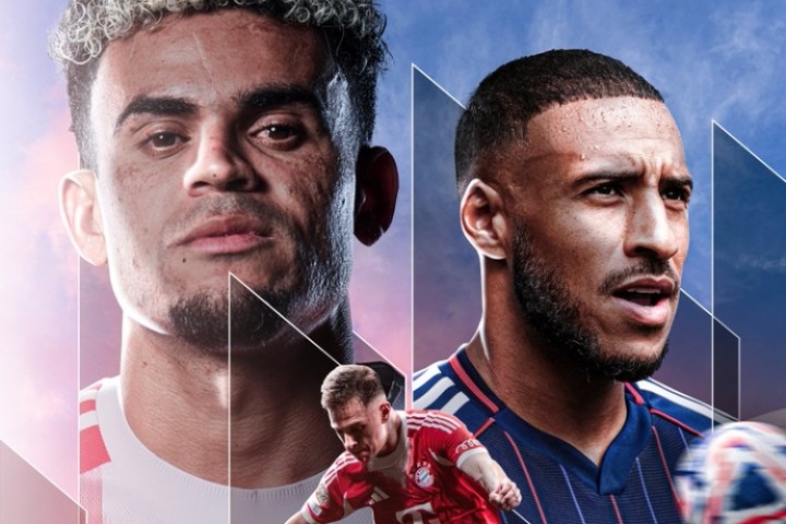 拜仁vs里昂首發(fā)：凱恩先發(fā)，新援迪亞斯替補(bǔ)，托利索戰(zhàn)舊主