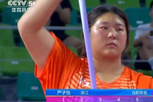 65米89！17歲嚴(yán)子怡刷新由自己保持的女子標(biāo)槍世界青年紀(jì)錄
