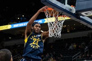 上季出戰(zhàn)5場跟腱撕裂！步行者杰克遜：想留在球隊(duì)&期待回到賽場