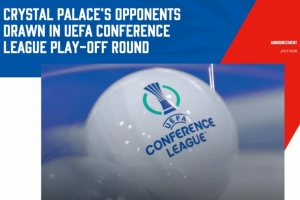 官方：水晶宮歐協(xié)聯(lián)附加賽對(duì)手揭曉，對(duì)陣腓特烈斯塔或中日德蘭