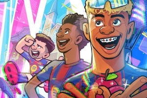 巴薩官推曬海報預熱對陣大邱FC，亞馬爾C位