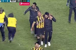 實(shí)慘玻利維亞甲球員被煙花“炸蛋”，大腿肌肉撕裂＆睪丸損傷