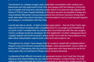 被撤銷隊(duì)長(zhǎng)！特獅聲明：傷缺時(shí)間基于專家評(píng)估 手術(shù)不影響注冊(cè)