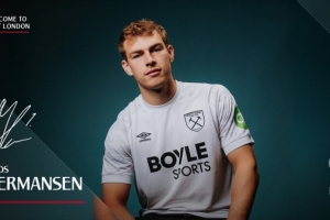 官方：西漢姆簽下萊斯特城門將赫爾曼森，簽約5年