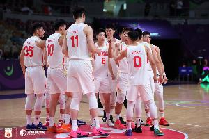 小組第一直通八強(qiáng)！中國男籃小組賽三戰(zhàn)凈勝58分 贏印度最多31分