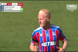 水晶宮第28分鐘被迫換人！鐮田大地傷退，威爾-休斯替補登場