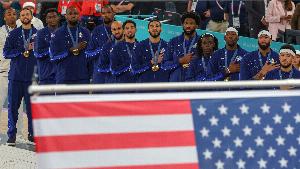 凱爾特人官推：塔圖姆同一賽季一陣+總冠軍+奧運(yùn)金牌 歷史第四位