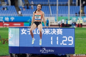 陳妤頡談追平自己的亞洲少年紀錄：早知道認真壓線，就是11秒28了