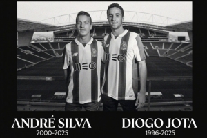 官方：新賽季英超首輪各隊(duì)賽前將為若塔和安德烈-席爾瓦默哀