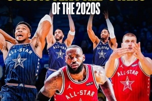 2020年以來僅5人6次進全明星：老詹、約基奇、字母、塔圖姆、米球