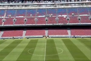 巴薩社媒曬諾坎普球場(chǎng)現(xiàn)場(chǎng)視頻：沒(méi)有比家更好的地方?