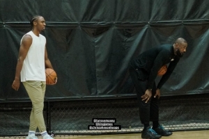 馬克西談和詹姆斯訓練：他在第23個賽季仍然全情投入  這令人驚嘆