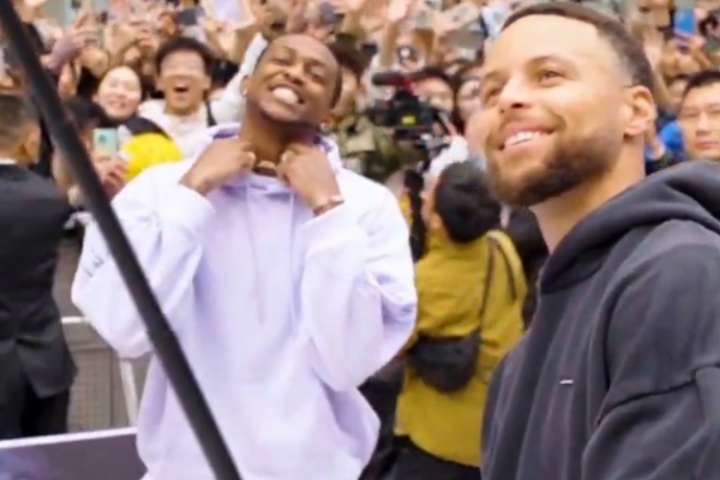 重慶等你！庫里：我在中國的粉絲群體是獨一無二的 咱們明天見！