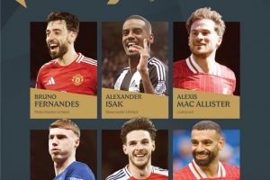 花落誰家？PFA頒獎(jiǎng)典禮明天凌晨0點(diǎn)直播，將公布年度最佳球員