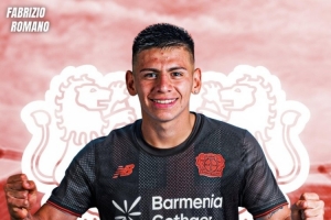 記者：盡管沒有買斷權，但藥廠對明夏永久簽下埃切維里持樂觀態(tài)度