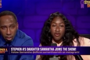 斯蒂芬-A的女兒在節(jié)目中表示曾迷戀于布萊斯 隨后又稱是開玩笑