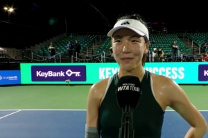 王欣瑜談晉級四強：一天雙賽確實有點累，還沒想怎么準(zhǔn)備半決賽