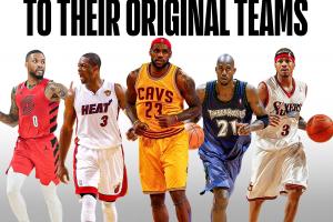 美媒盤點那些“重回母隊”的球星：詹韋領(lǐng)銜+韋伯繞了一大圈