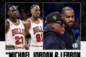 羅德曼：巔峰光頭喬丹太性感 而詹姆斯看起來就像個開翻斗卡車的