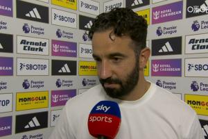 阿莫林：看看我們開場階段的表現(xiàn)，就知道這場平局有多令人失望