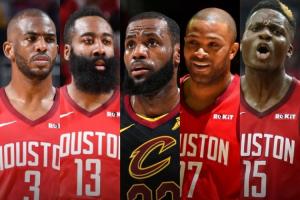 美媒：詹姆斯2018年曾考慮簽約火箭 想想他和哈登保羅的三巨頭？