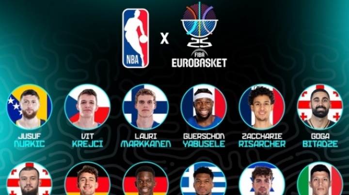 有比賽看了歐錦賽明日揭幕開打！屆時將有24名NBA球星征戰(zhàn)！