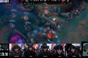 JDG戰(zhàn)勝WBG語音 Xun：我五殺了Peyz給我（被搶后）沒事 打得好啊