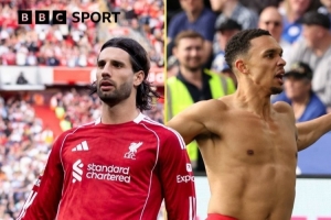 除庫鳥&阿諾德外，索博斯洛伊是利物浦十年來英超任意球破門首人