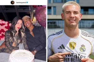 娛記辟謠亞馬爾女友出軌馬斯坦托諾：無憑無據(jù)，只是參加生日派對