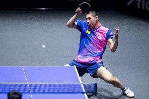 WTT阿拉木圖站男單半決賽：周啟豪3-0陳俊菘，決賽將對陣戶上隼輔