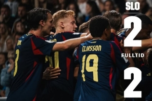 世預(yù)賽-斯洛文尼亞主場2-2絕平瑞典 伊蘭加破門&約克雷斯助攻
