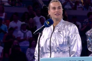 薩巴倫卡：阿尼西莫娃打得很棒 我感受到了更多美國(guó)球迷的支持