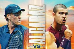 詹?。簝晌唤^頂高手的對決不如以往精彩，辛納今天發(fā)球狀態(tài)太差