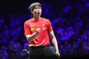 WTT中國澳門男單1/16決賽，王楚欽3-1戰(zhàn)勝日本選手松島輝空晉級