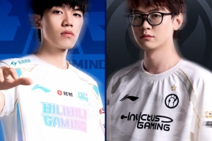 左手標(biāo)記你！knight兔子單殺Rookie瑞茲+無限超神 BLG贏首局